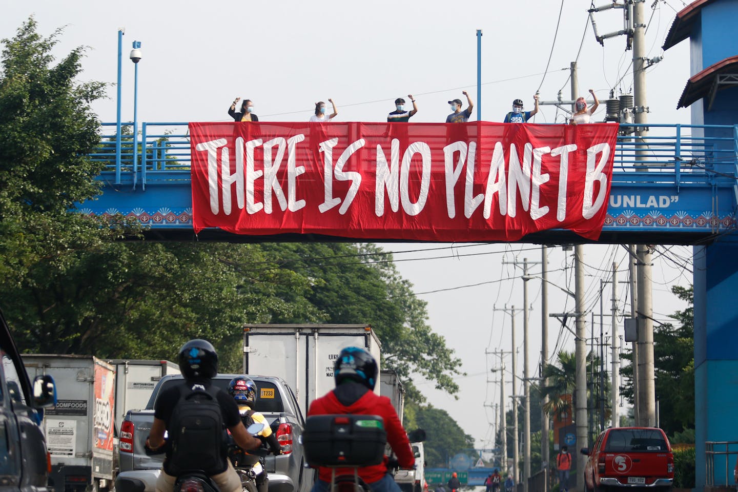 Manila climate protest