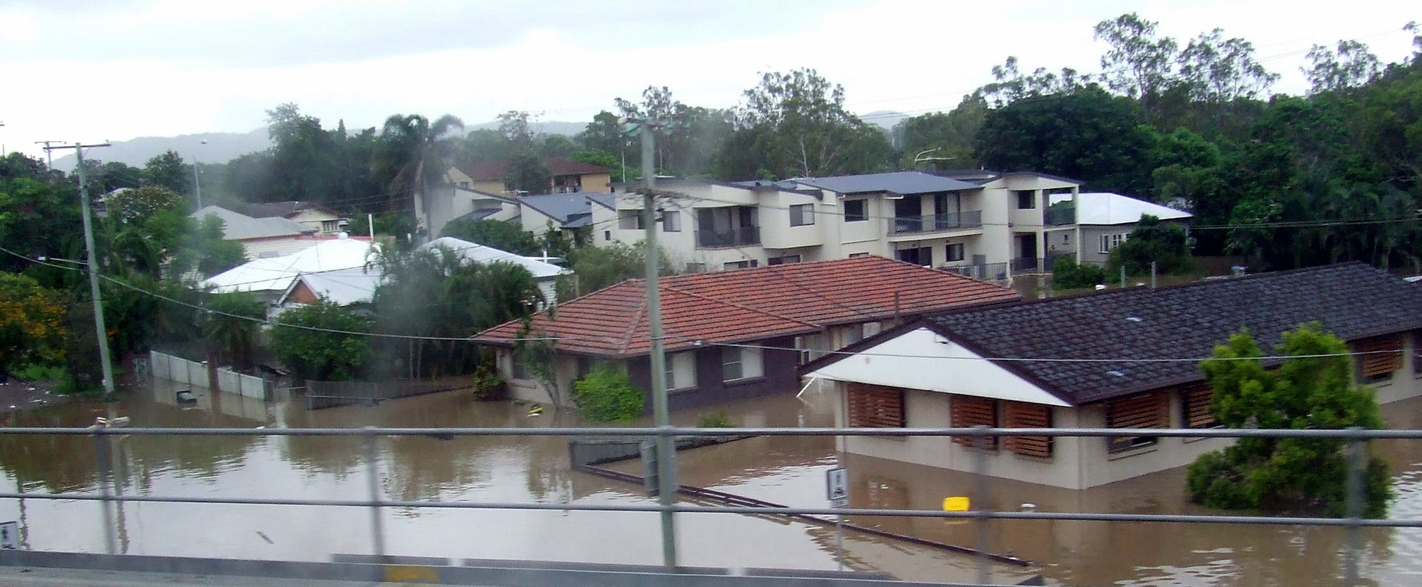 Flooding in Brisbane Australia