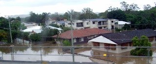 Flooding in Brisbane Australia