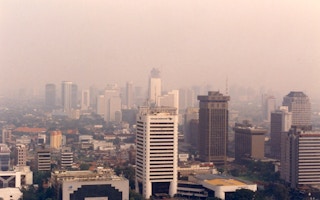Jakarta, transboundary air pollution