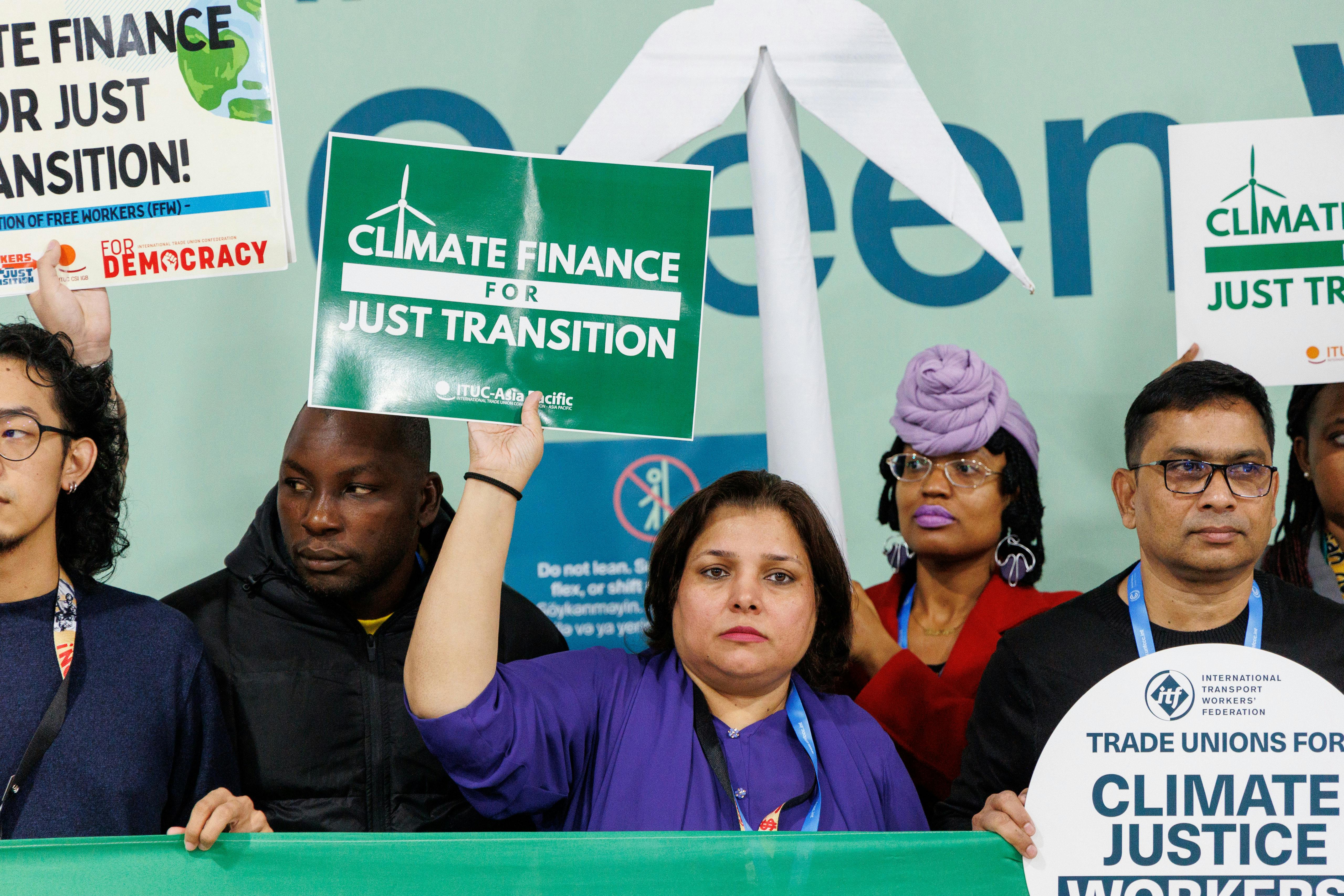 COP29_Just_Transition_Protest_Baku