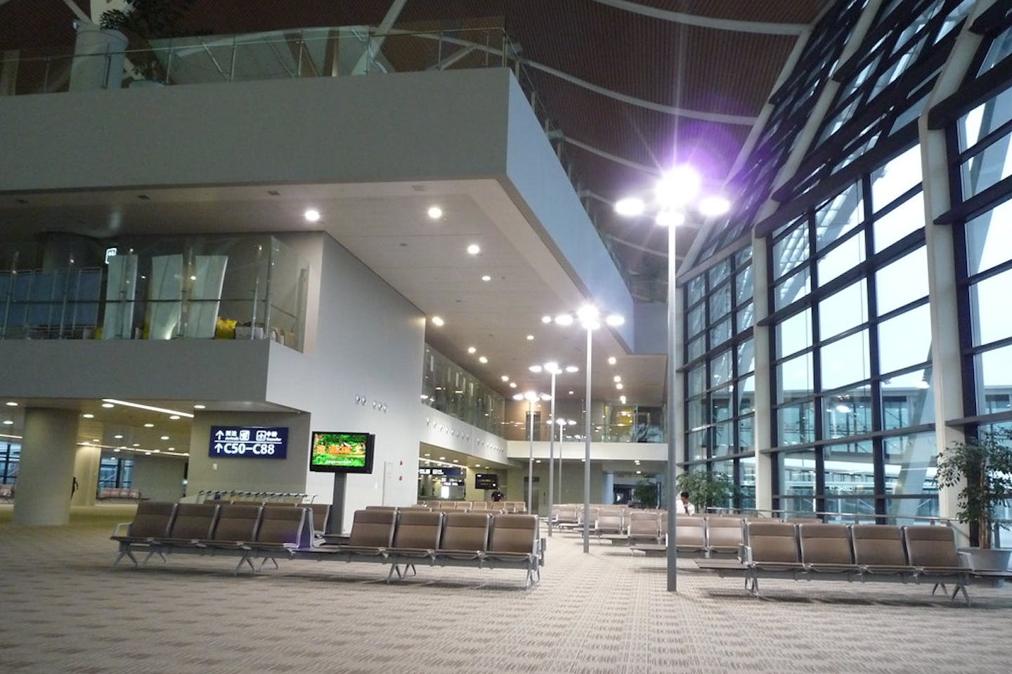Pudong International Airport in Shanghai, China