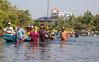 Aftermath of Bangkok floods 2011