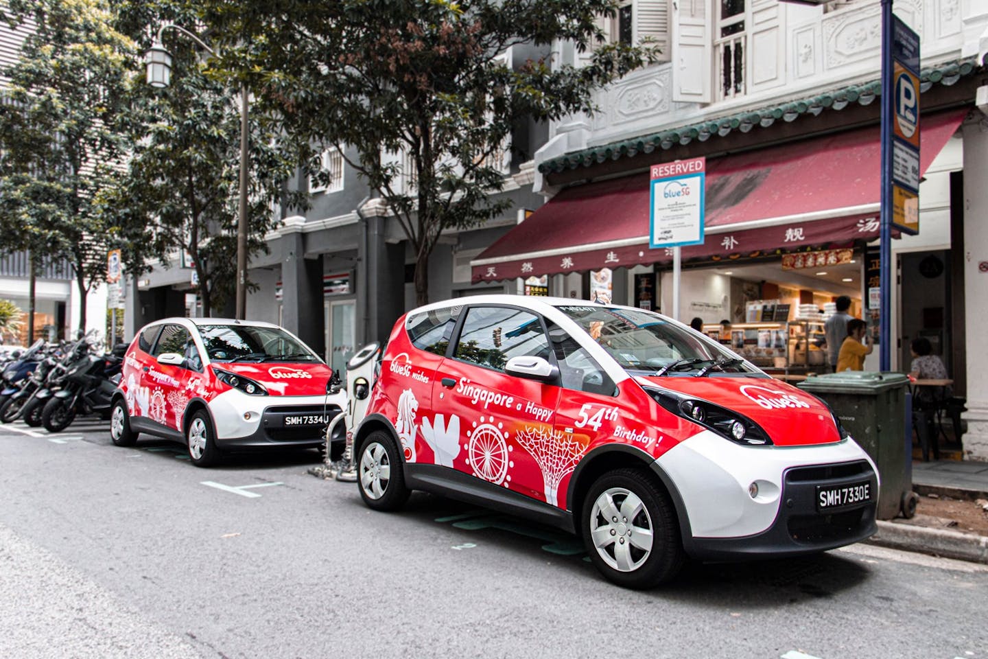 BlueSG car sharing