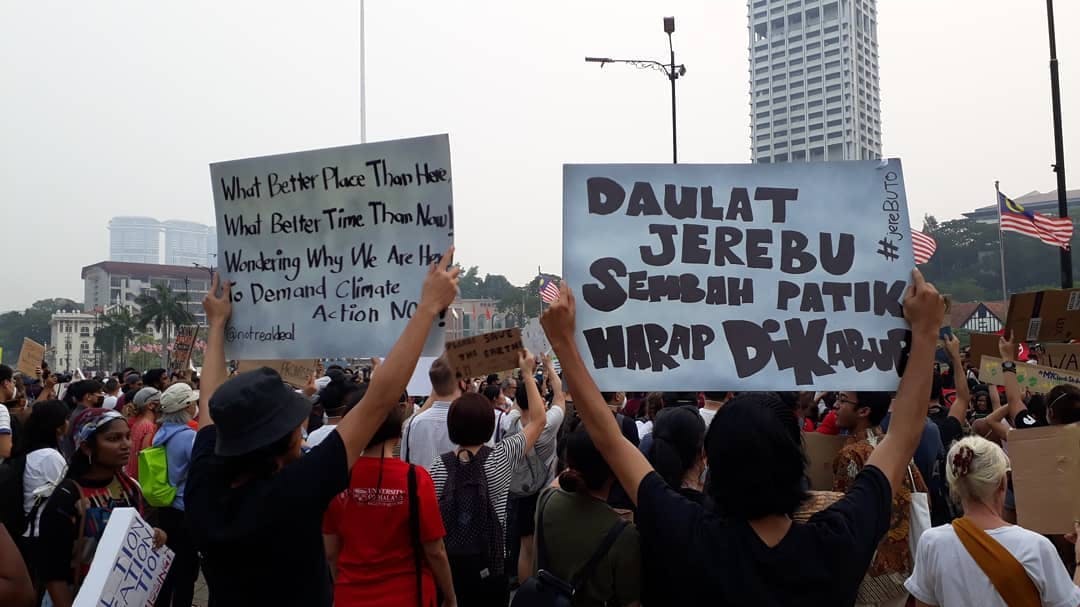 Malaysia climate protest
