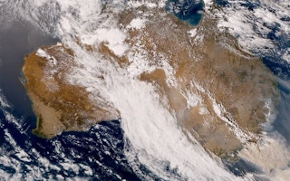 australian bush fire satellite imagery