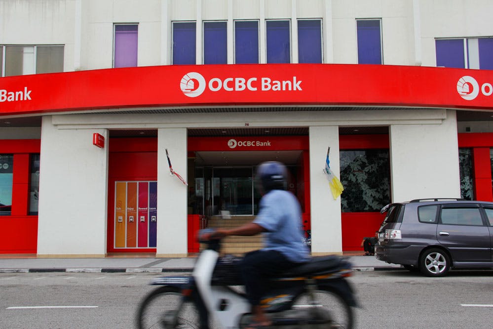 OCBC Bank branch in Georgetown, Malaysia