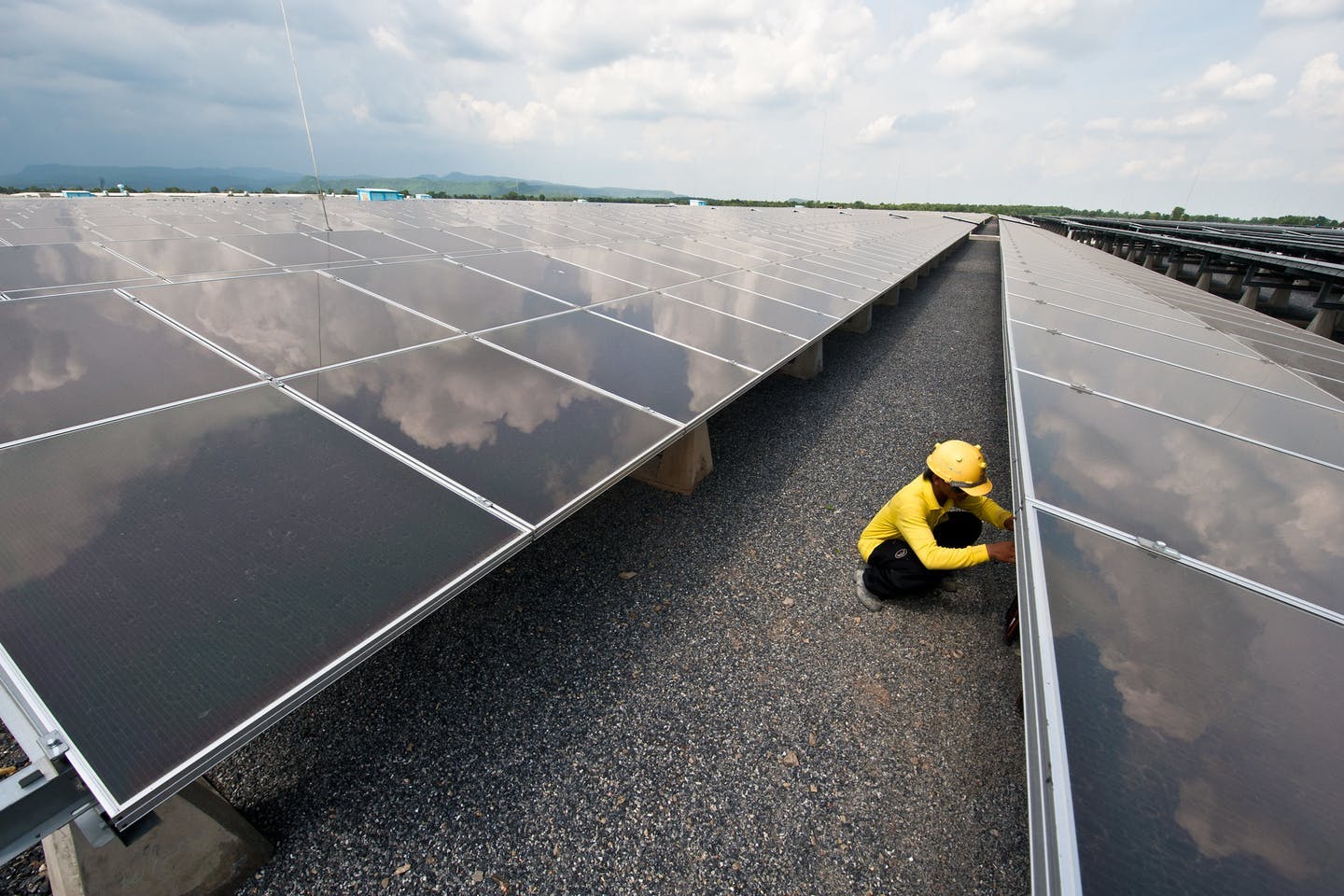 Solar farm, Thailand, op-ed