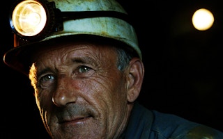 Kosovo Albanian miner