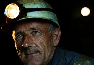 Kosovo Albanian miner