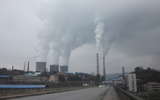 Coal power plant China