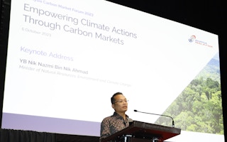 Nik Nazmi Malaysia Carbon Markets Forum