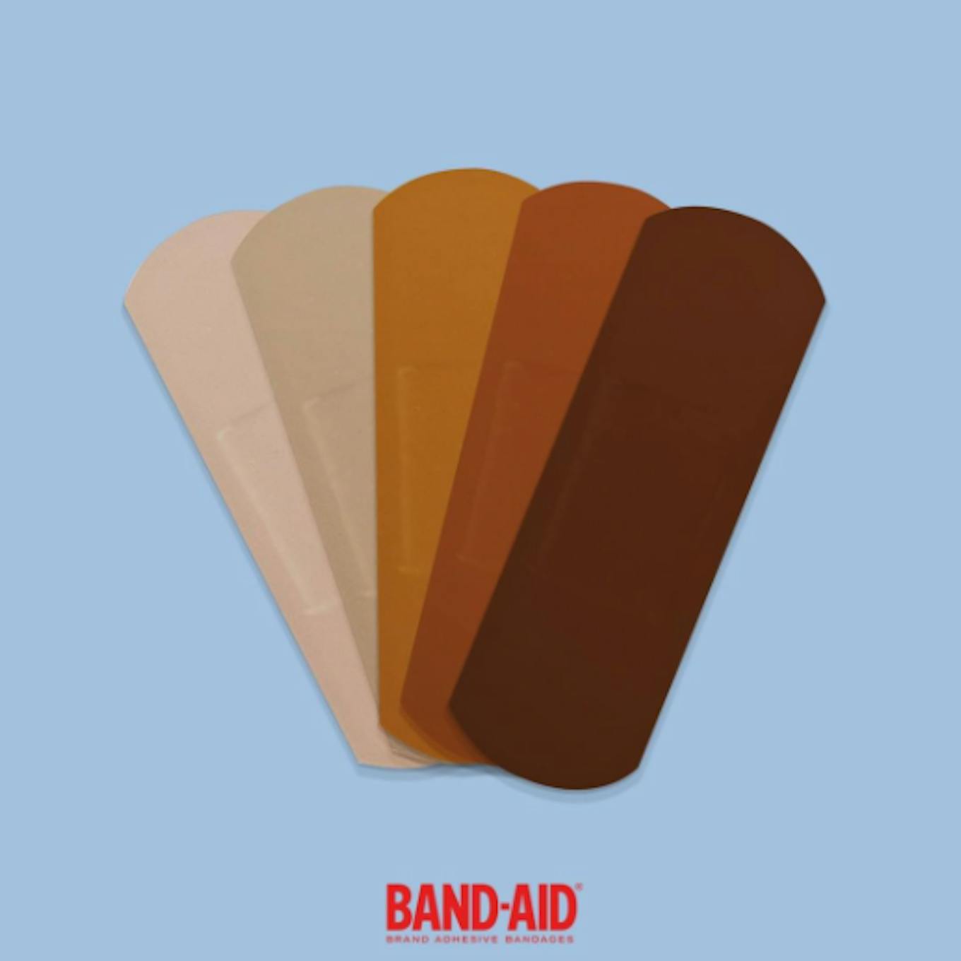 Band-Aid skin tone bandages