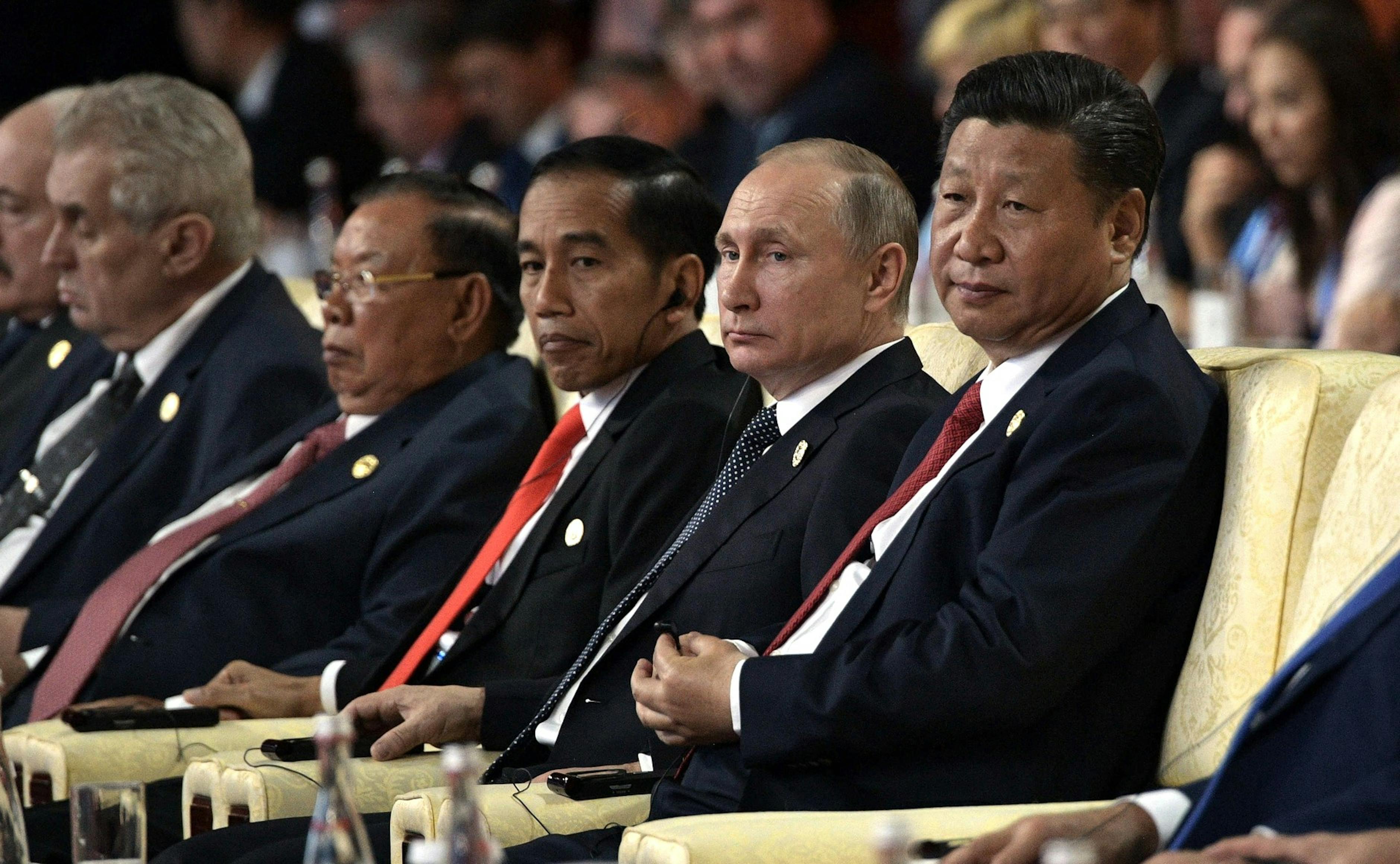 Belt and Road international forum_2017_Xi Jinping_Joko Widodo