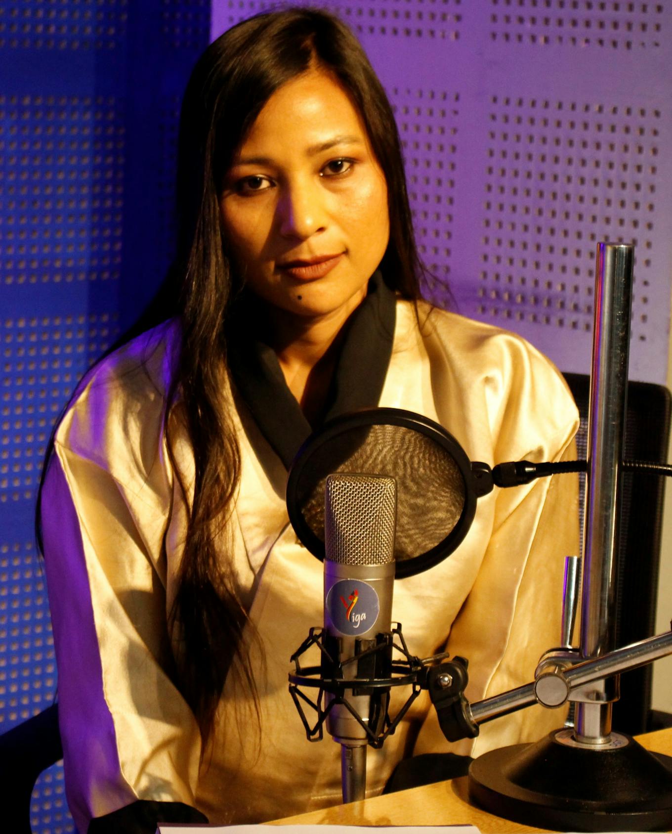 Sumitra Pradhan, radio jockey from Bhutan.