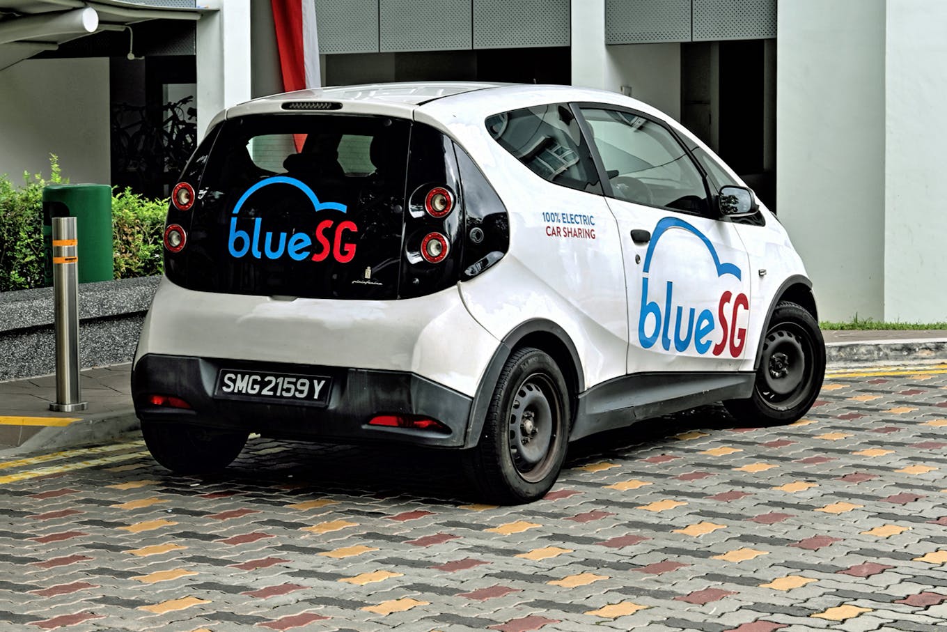 BlueSG Singapore EV