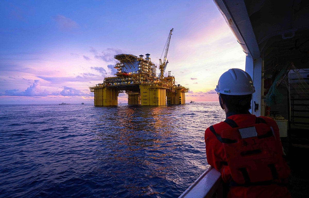 A Chinese oil and gas field in the North Sea