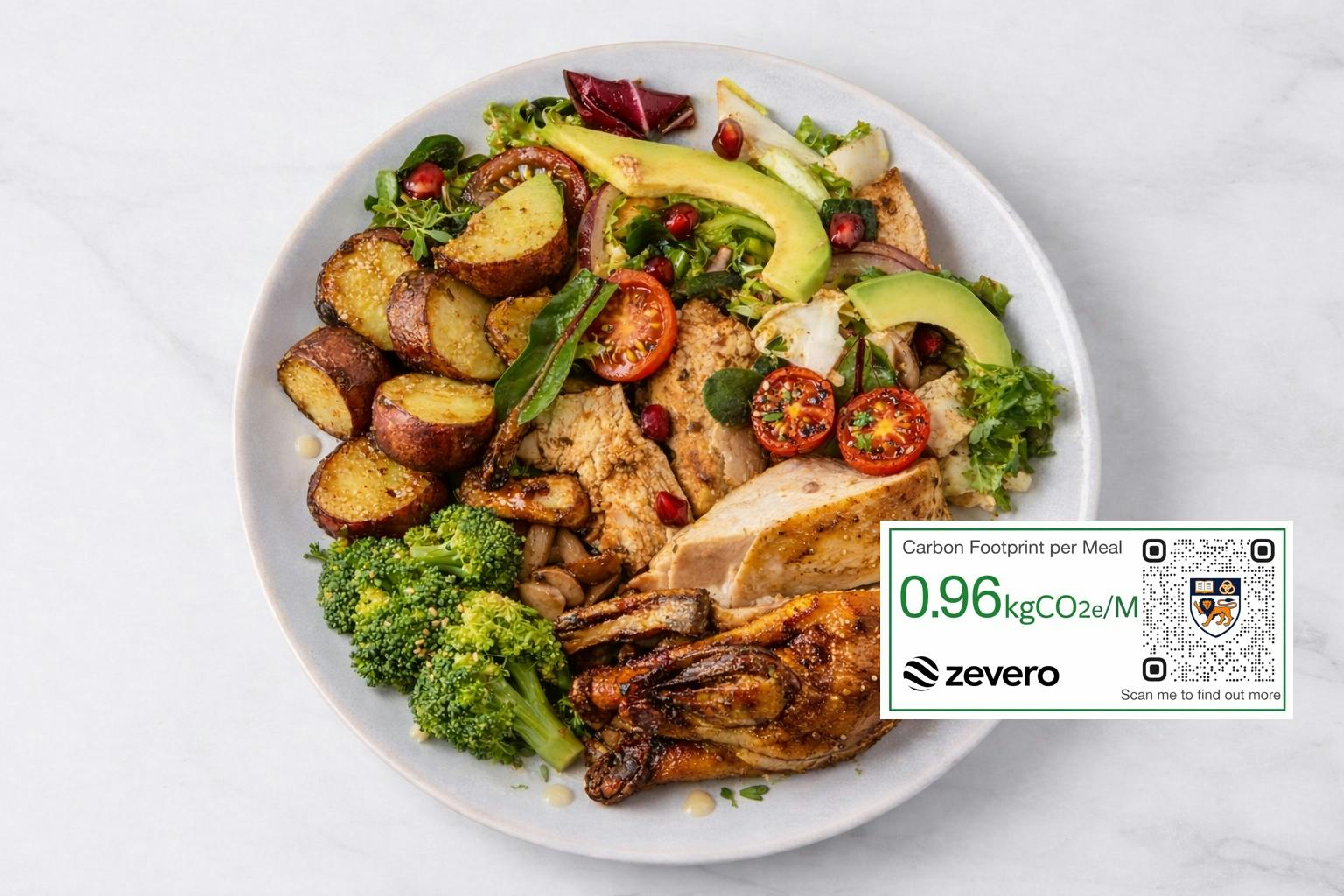 Carbon menu sample from Zevero