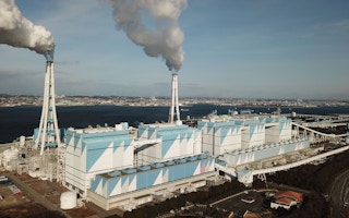 HEKINAN thermal power plant in Japan