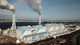 HEKINAN thermal power plant in Japan