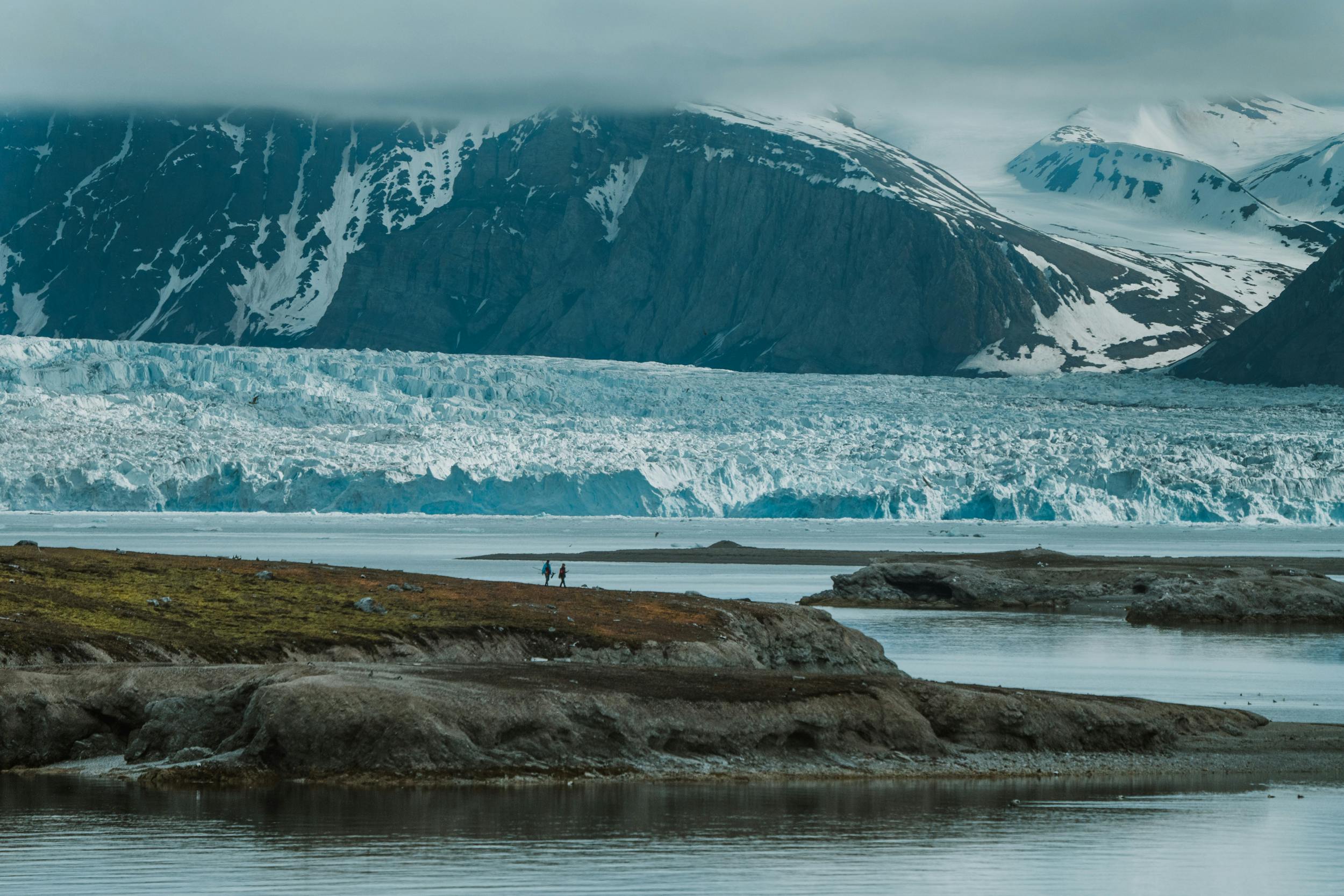 Glaciers in Antarctica