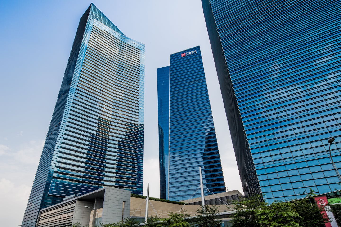 DBS Bank's headquarters in Singapore. Image: DBS
