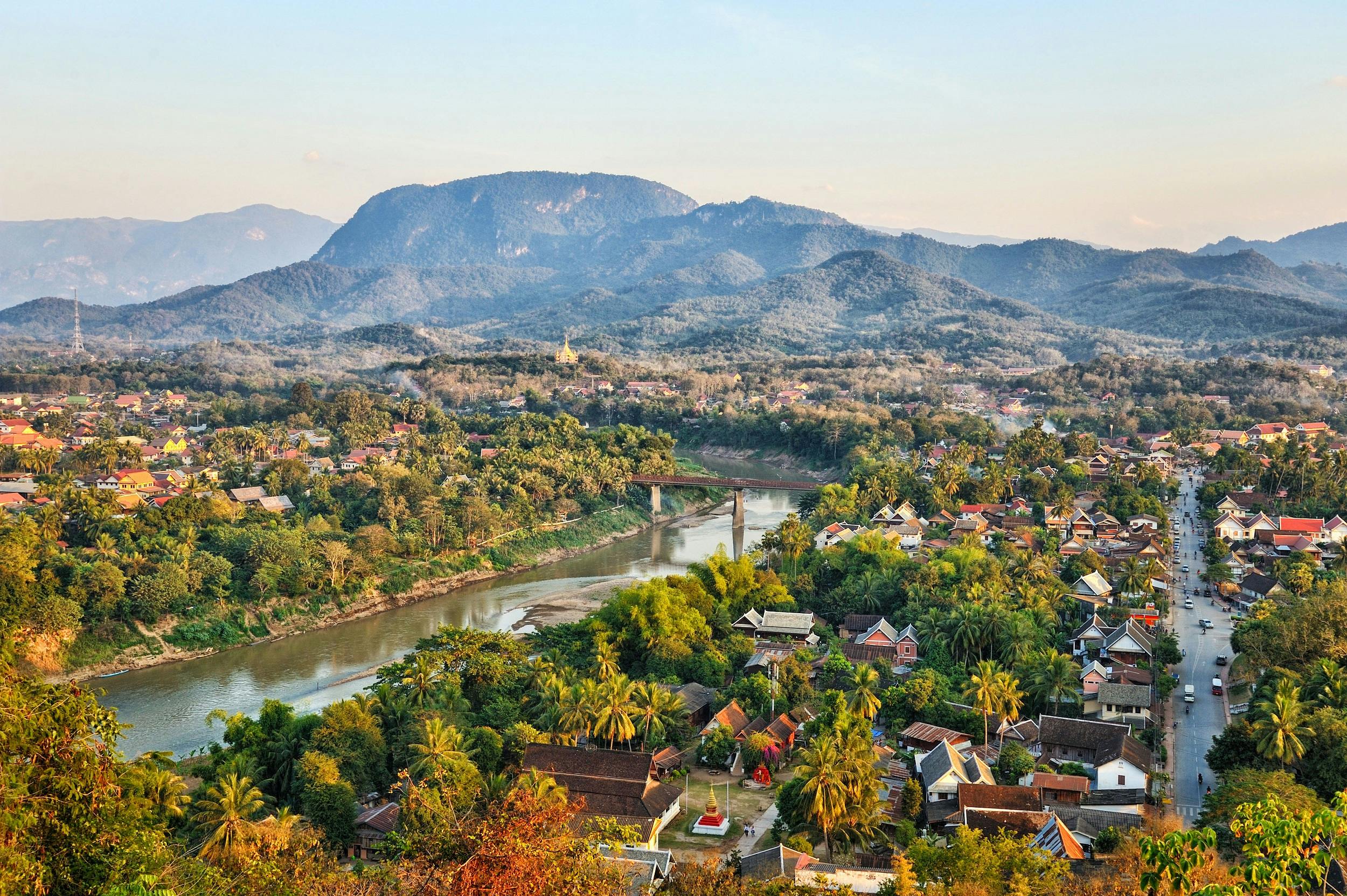 Luang Prabang_Laos_aerial
