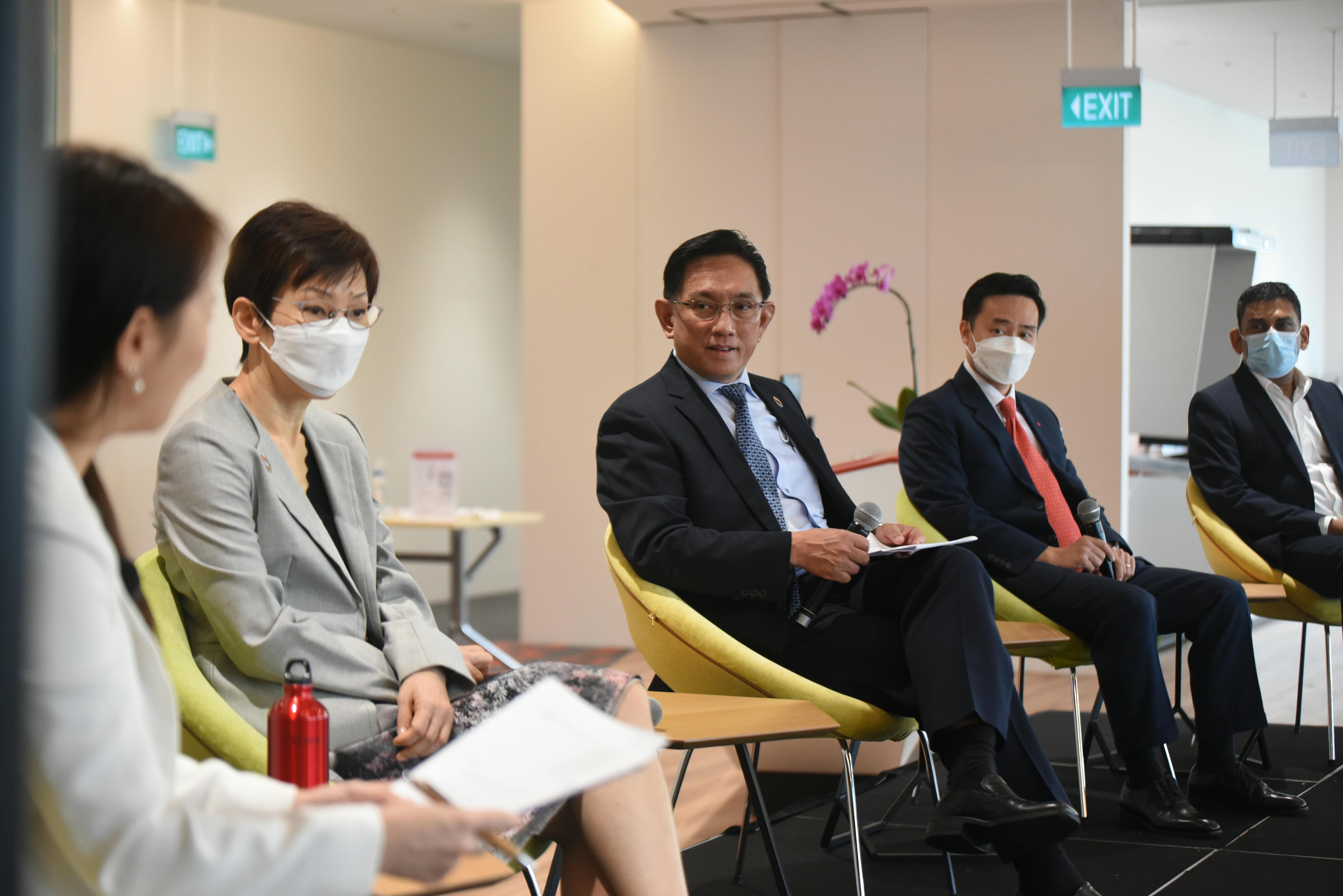 minister Grace Fu at ricoh eco action 2021