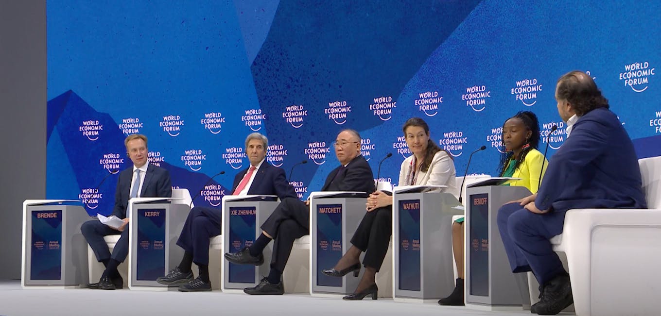 United States and China at Davos 2022