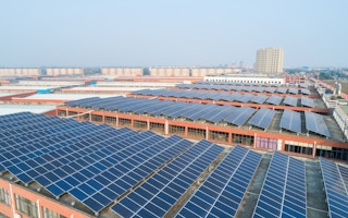 Solar panels Huangzhou District