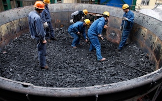 china coal plant workers