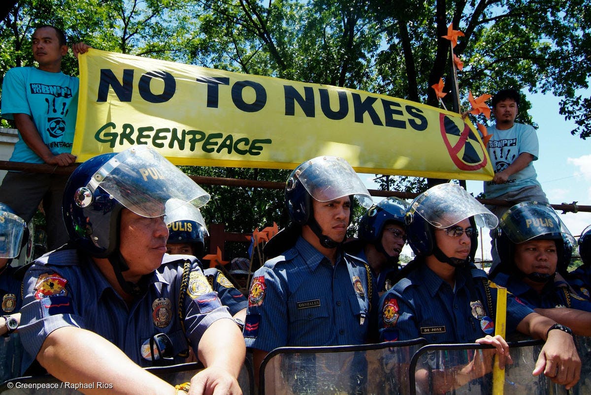 anti nuclear protest philippines
