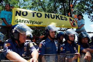 anti nuclear protest philippines