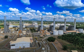 Santa Rita natural gas-fired power plant in Batangas, Philippines