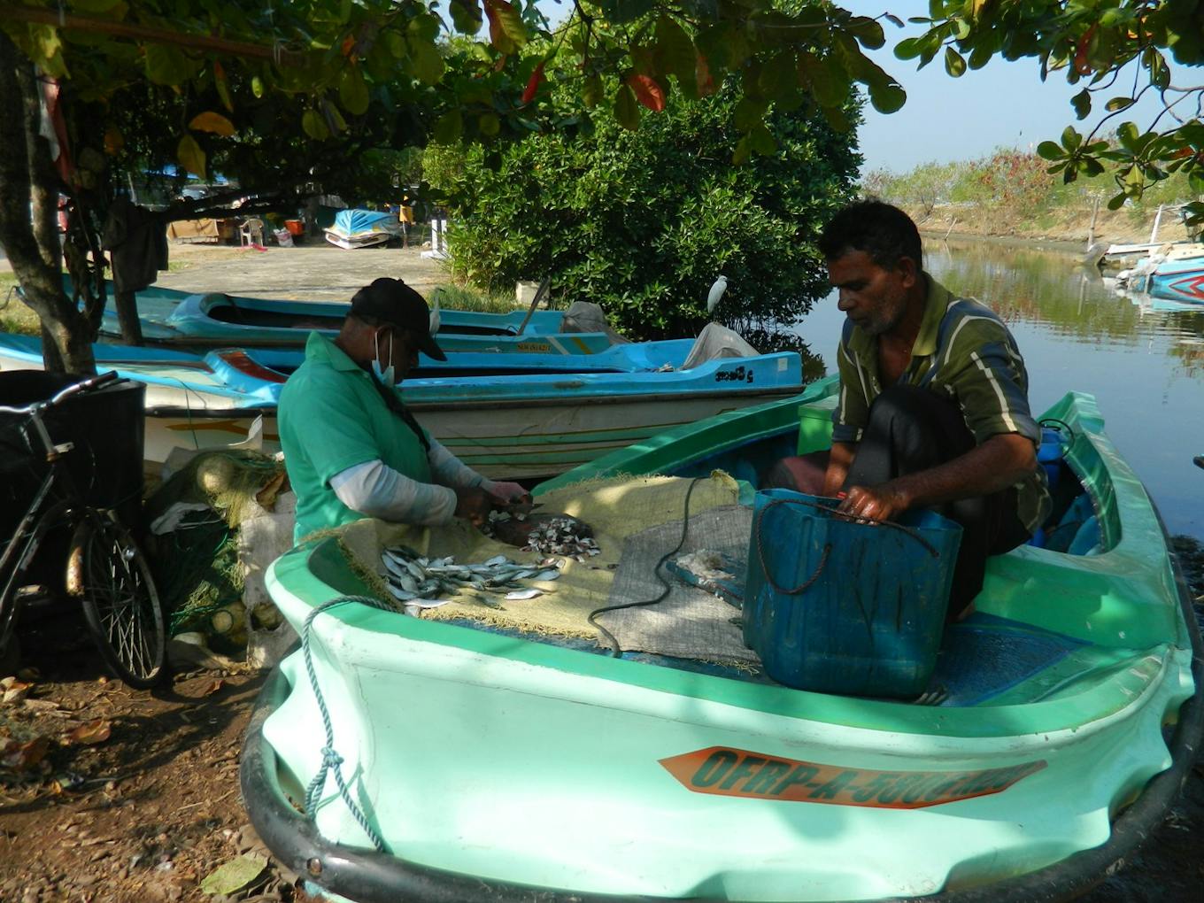 Fishermen are unhappy about the compensation from the spill. Image: Sandun Jayawardana