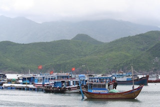 Fisher boats_QuyNhon_Vietnam