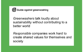 The Guide Against Greenwashing from Norway