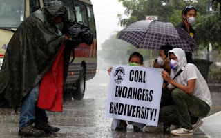 media covering coal philippines