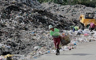 open dump site Dumaguete City, Philippines