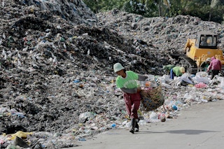 open dump site Dumaguete City, Philippines
