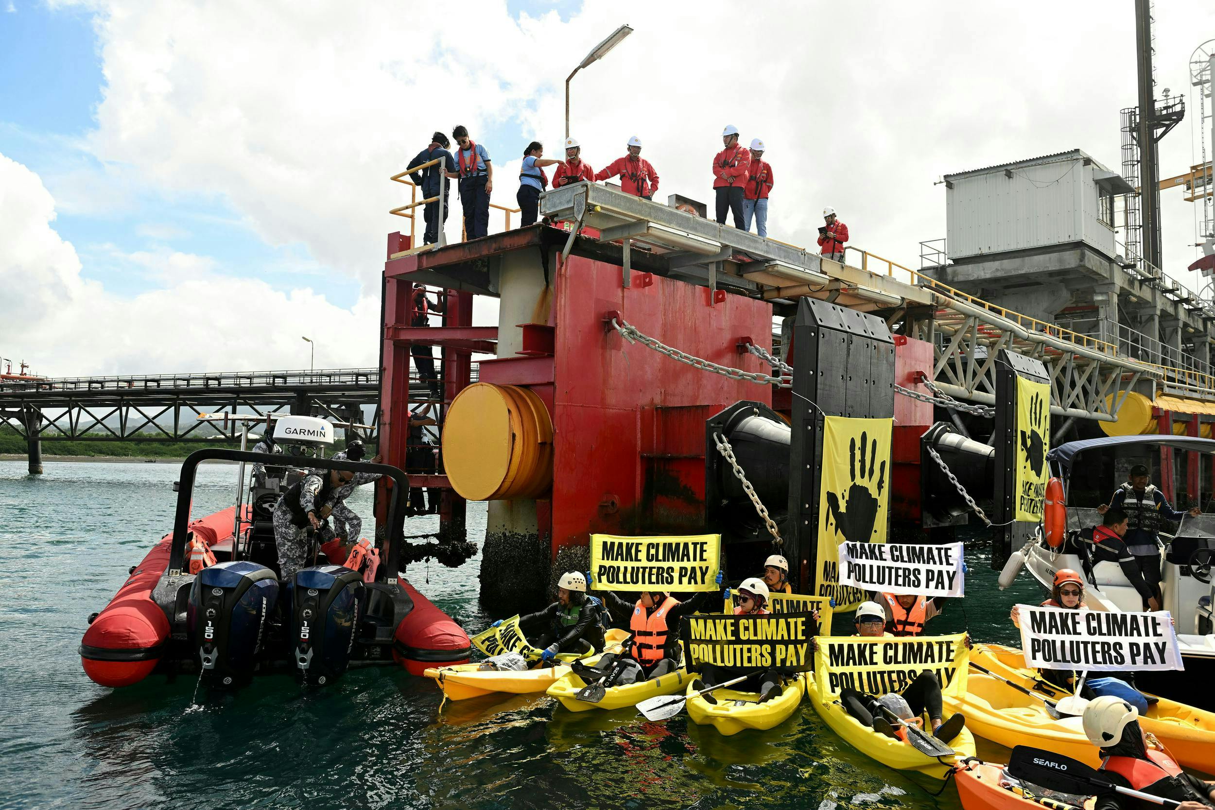 GP blocks Shell terminal