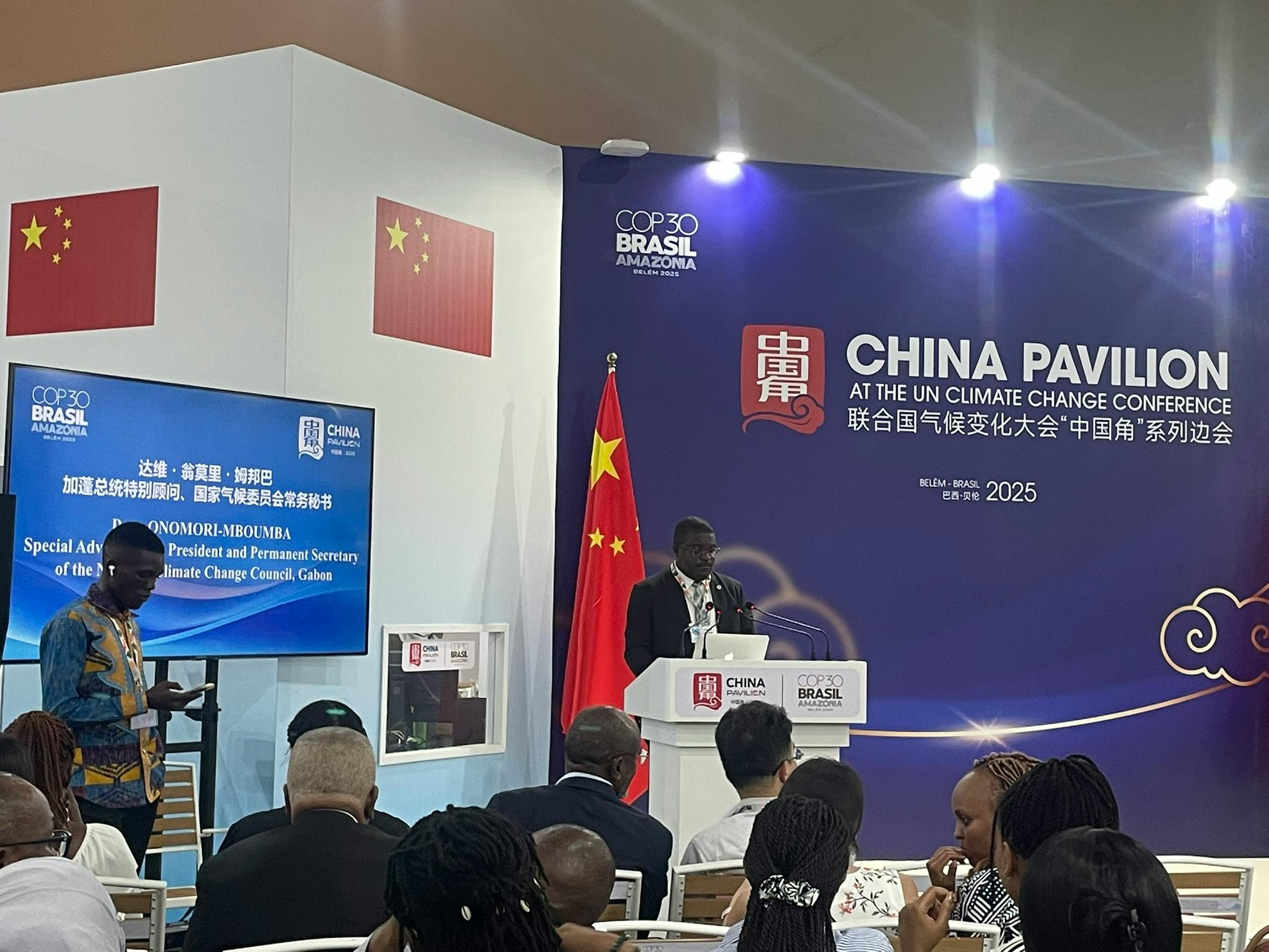 Davy Onomori Mboumba, Gabon COP30