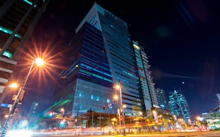 Globe Telecom headquarters in Taguig City, Philippines.