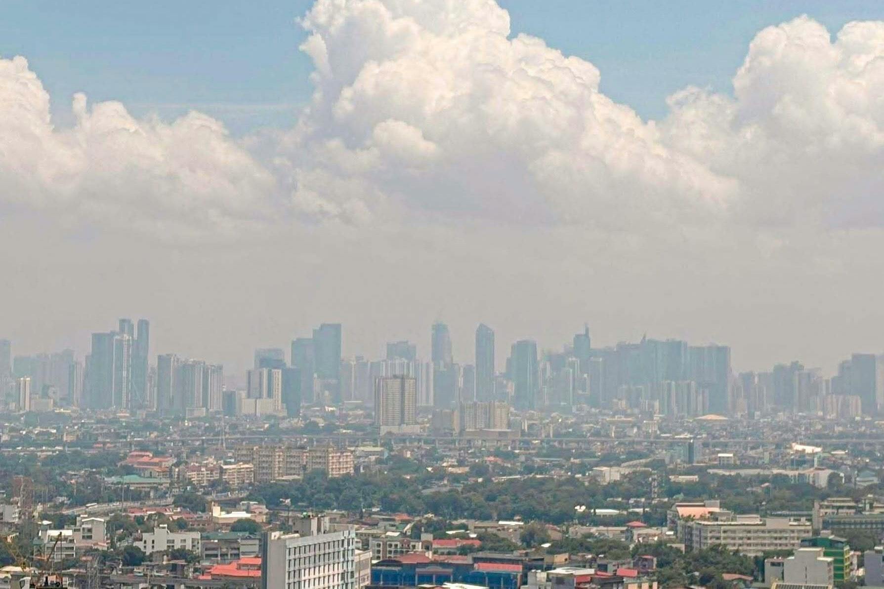 Metro Manila haze Sept 2026