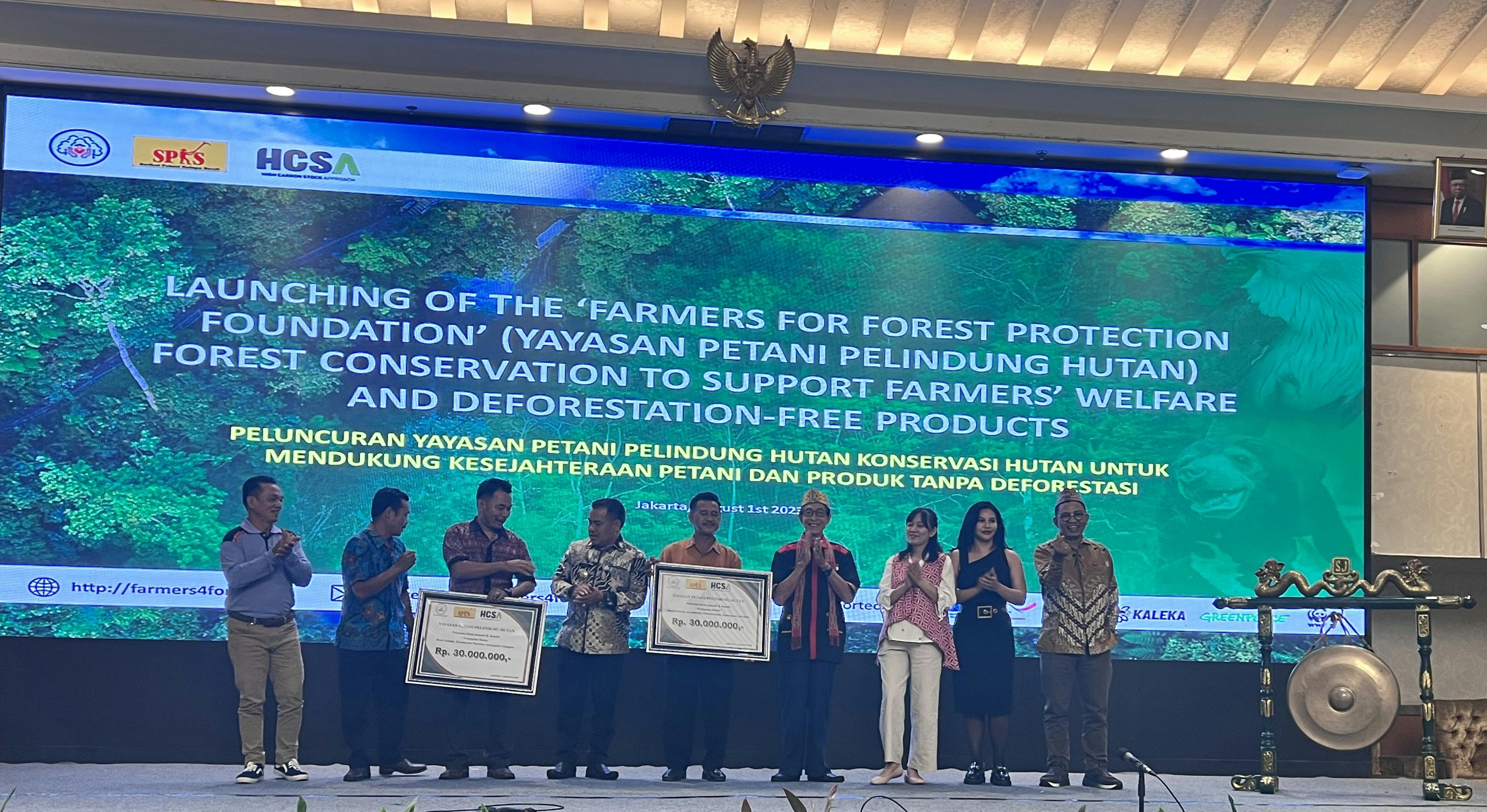 Indigenous smallholder farmer launch in Indonesia