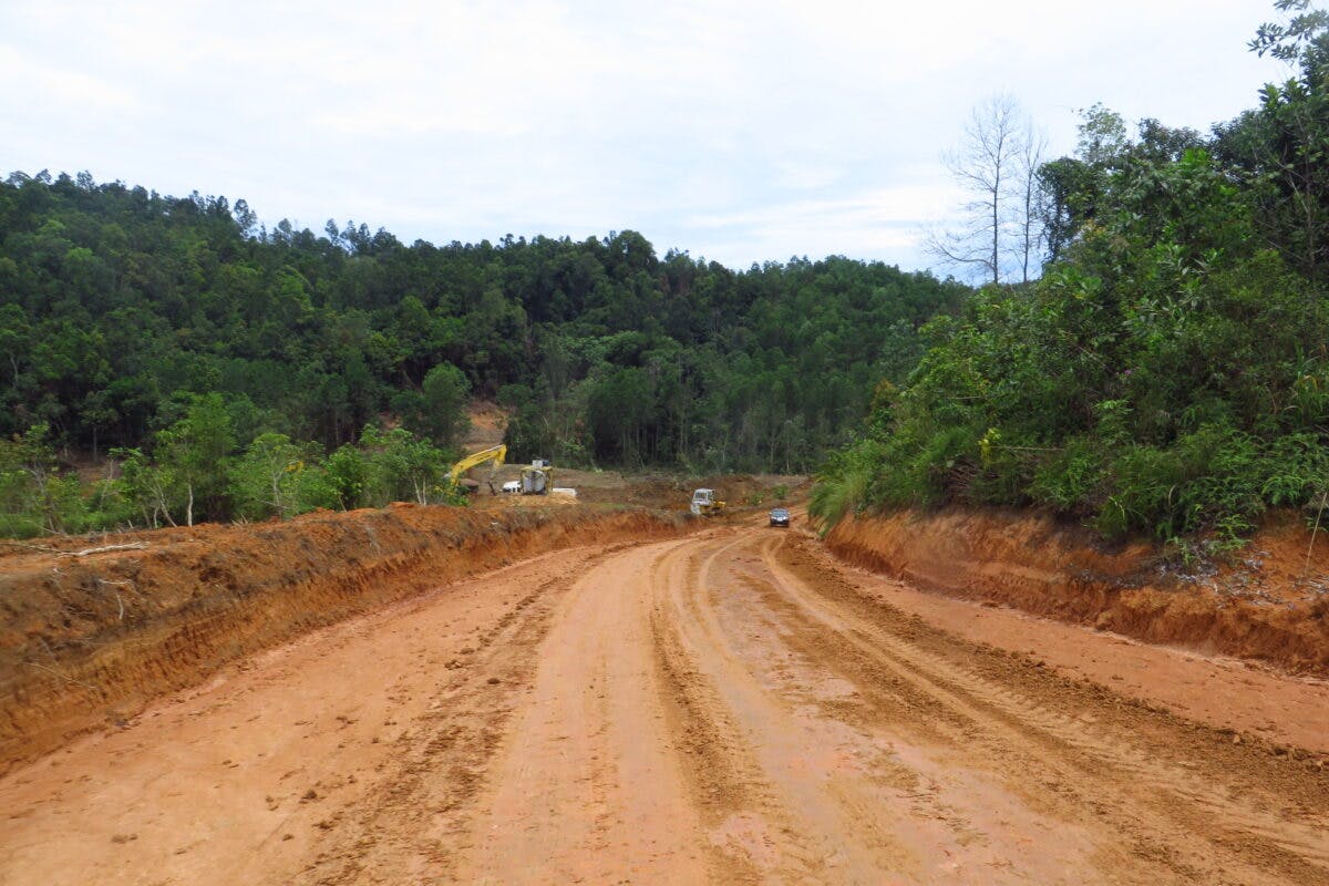 new toll road construction Indonesia