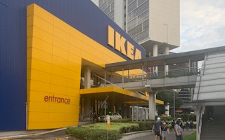 An IKEA store in Singapore.