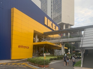An IKEA store in Singapore.