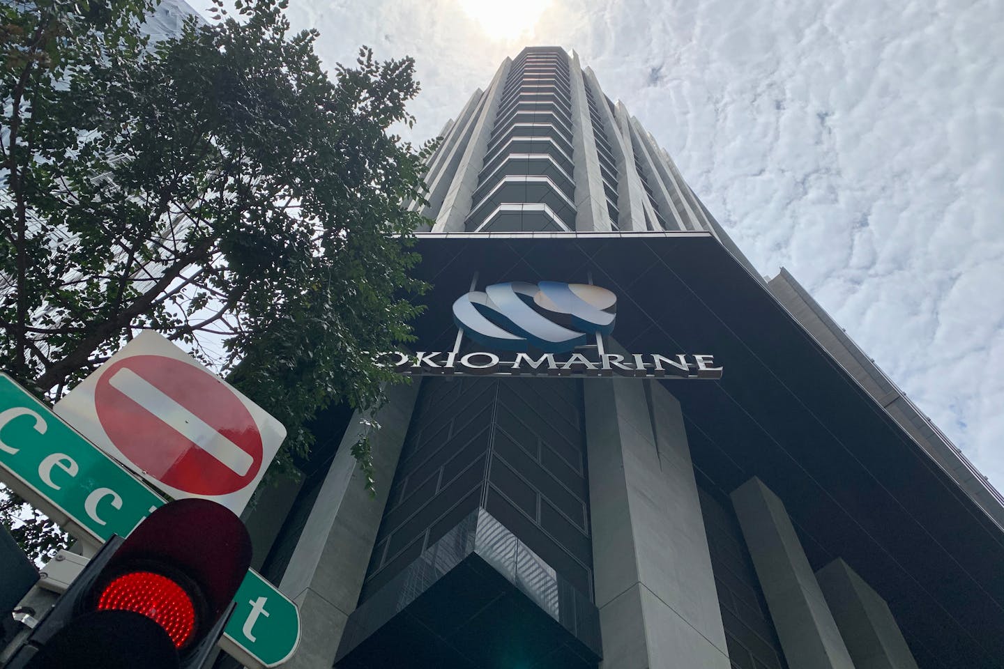 Tokio Marine's offices in Singapore.