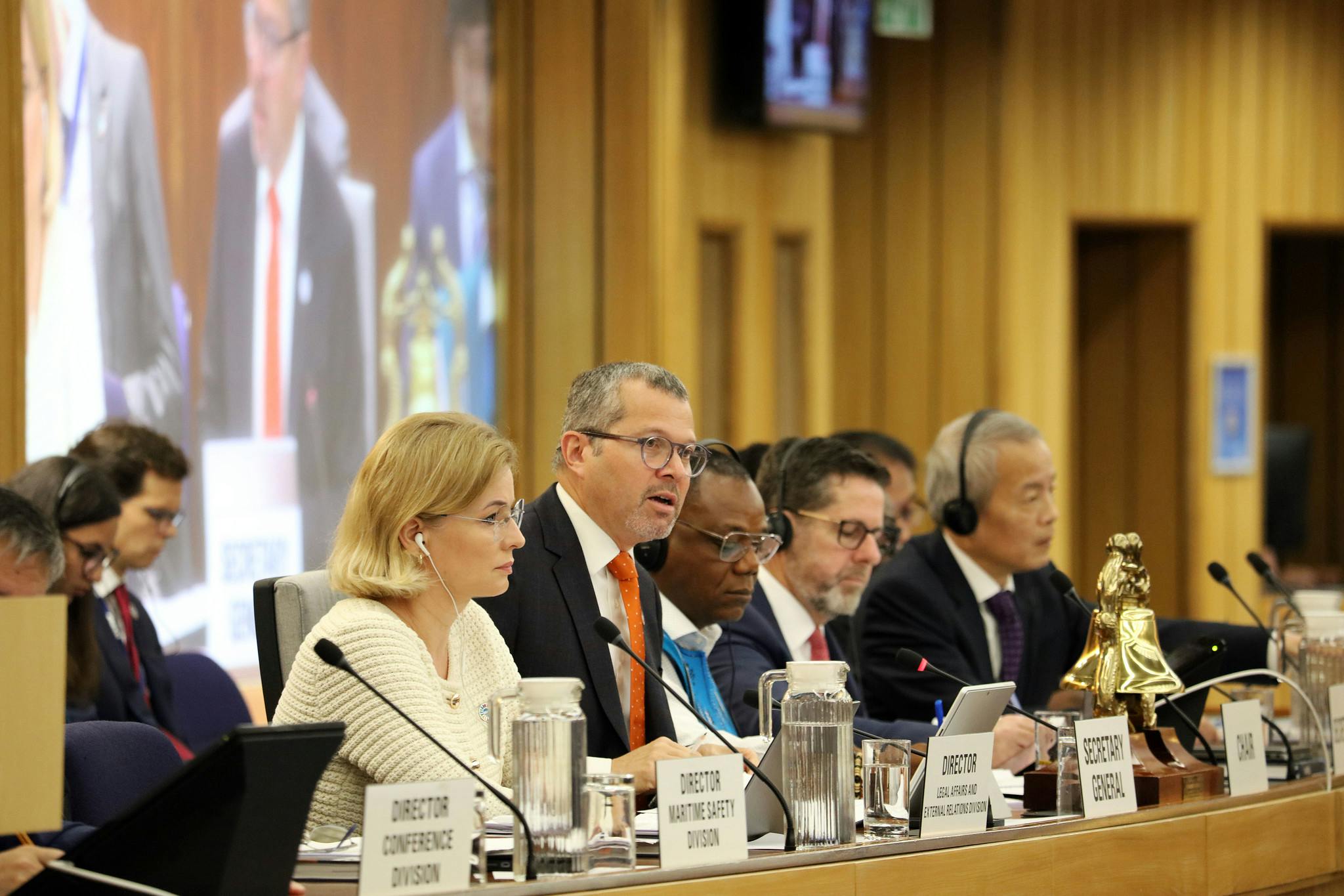 Arsenio Dominguez, the IMO secretary general